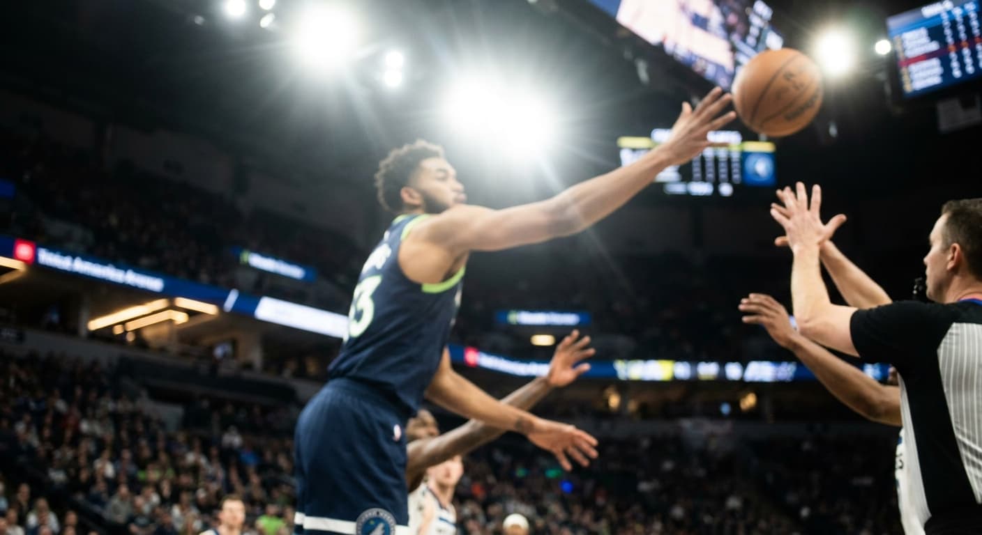 NBA Declares KAT's Game-Saving Block a 'Miracle'; Knicks to Bronze His Hand