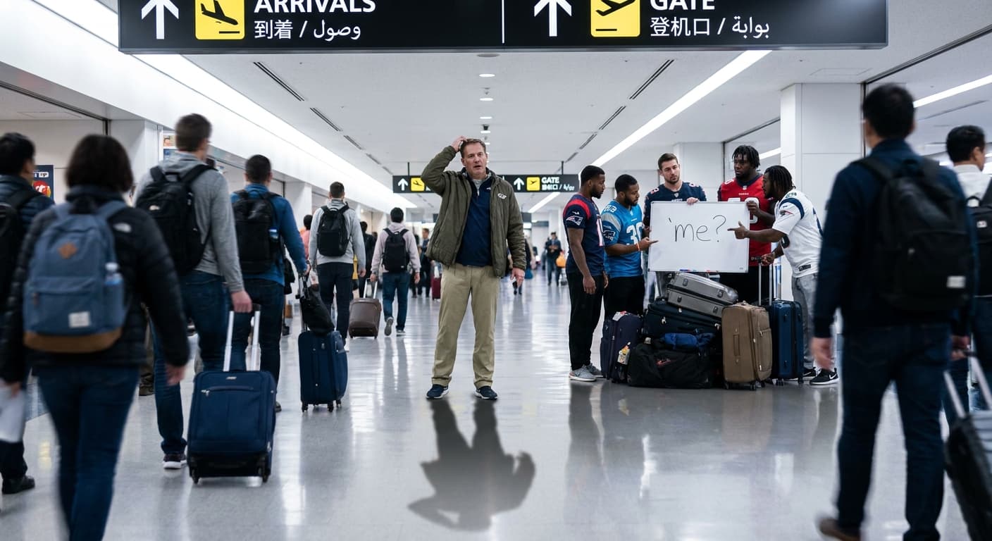 NFL Coach Berates 'Dumbass' Travel Booker; Shocked to Discover It's Himself