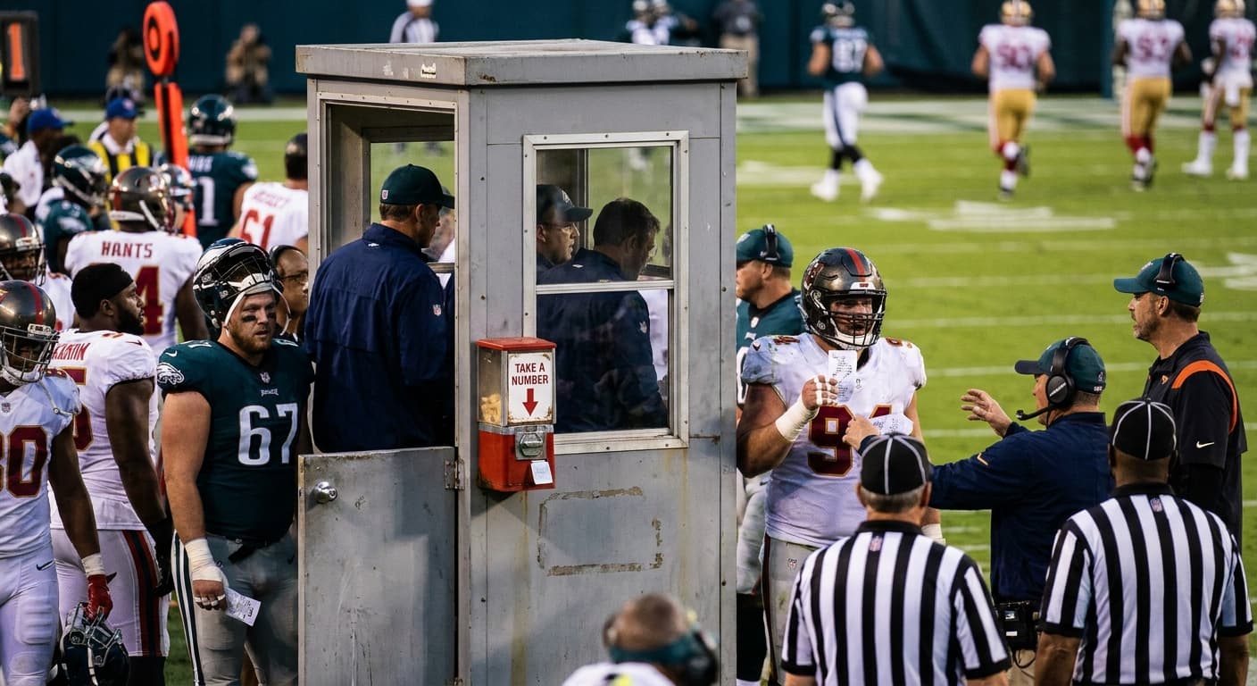 NFL Installs Do-Over Booths on Sidelines for Rocky Debuts
