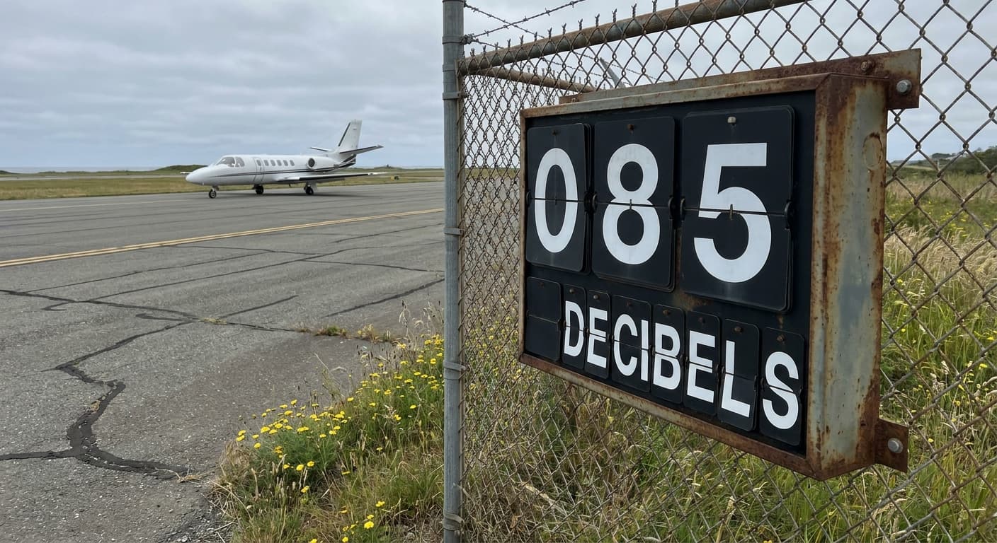 Noise Readings on Runway Fence Spark Multi-Level Bureaucratic Ballet