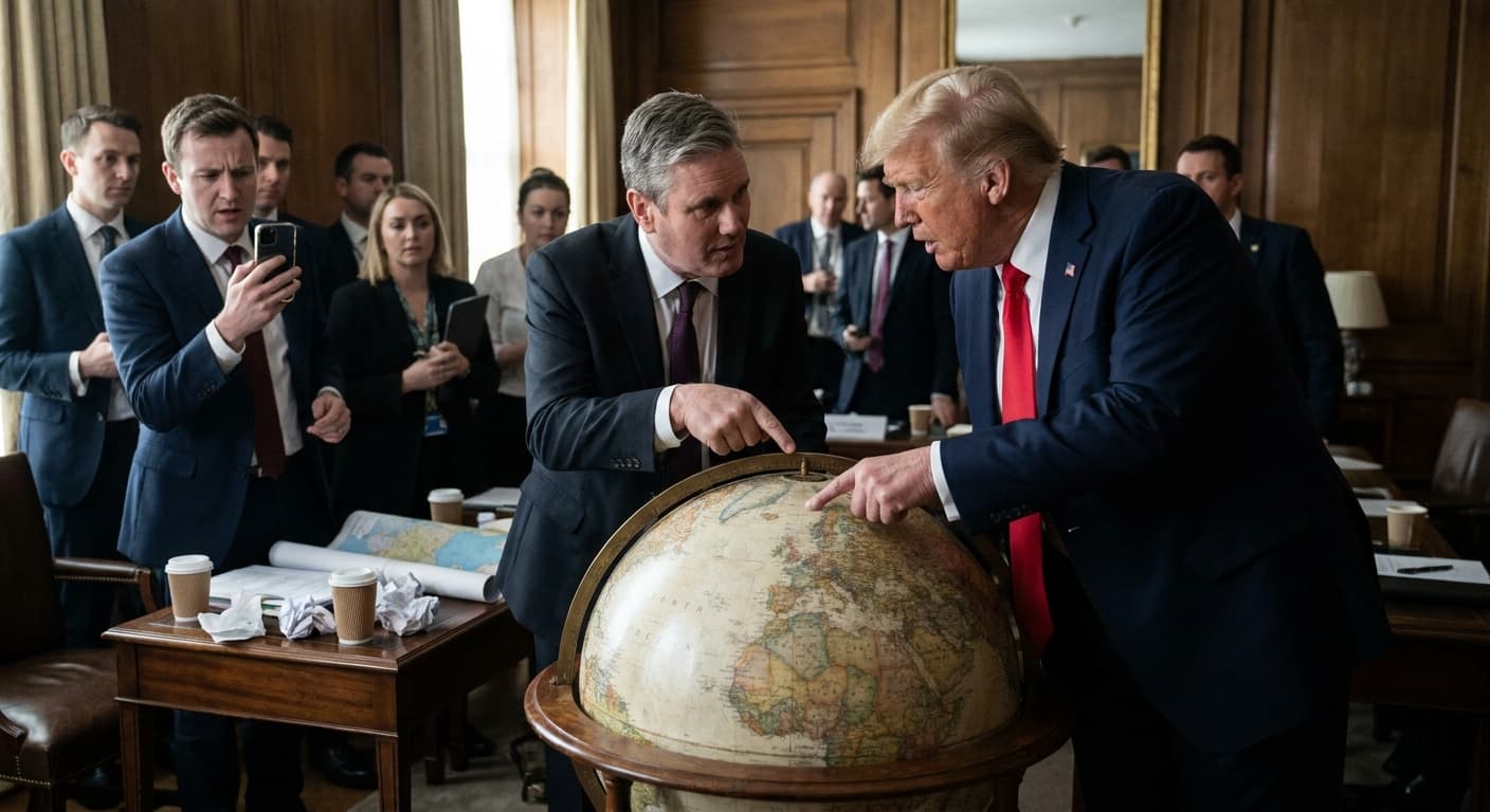 Prime Minister Starmer and President Trump Announce Bold Plan to Restore Shipping in the Strait of Hormuz