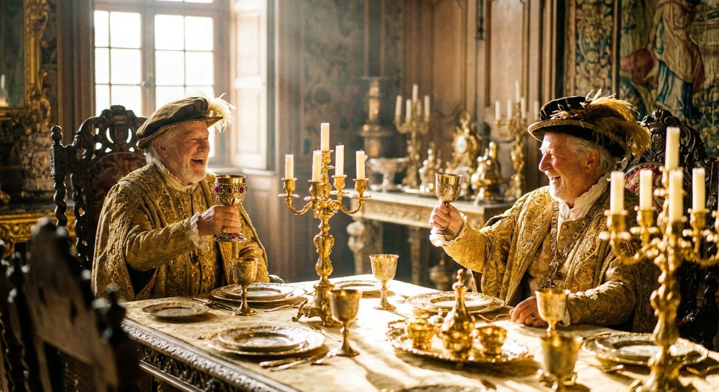 Quixotic Leaders Pause Tensions Over Shared Passion for Shiny Trinkets