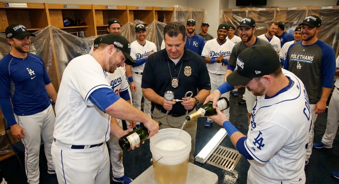 San Diego Playoff Berth Triggers MLB's Official Champagne Regulations