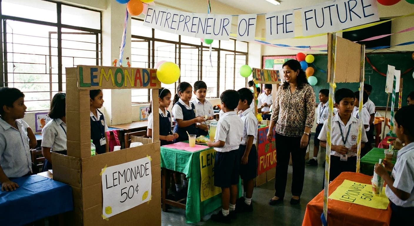 Schools Mandate 'Success Sequence' Classes Featuring Entrepreneurial Drought Lemonade Stands
