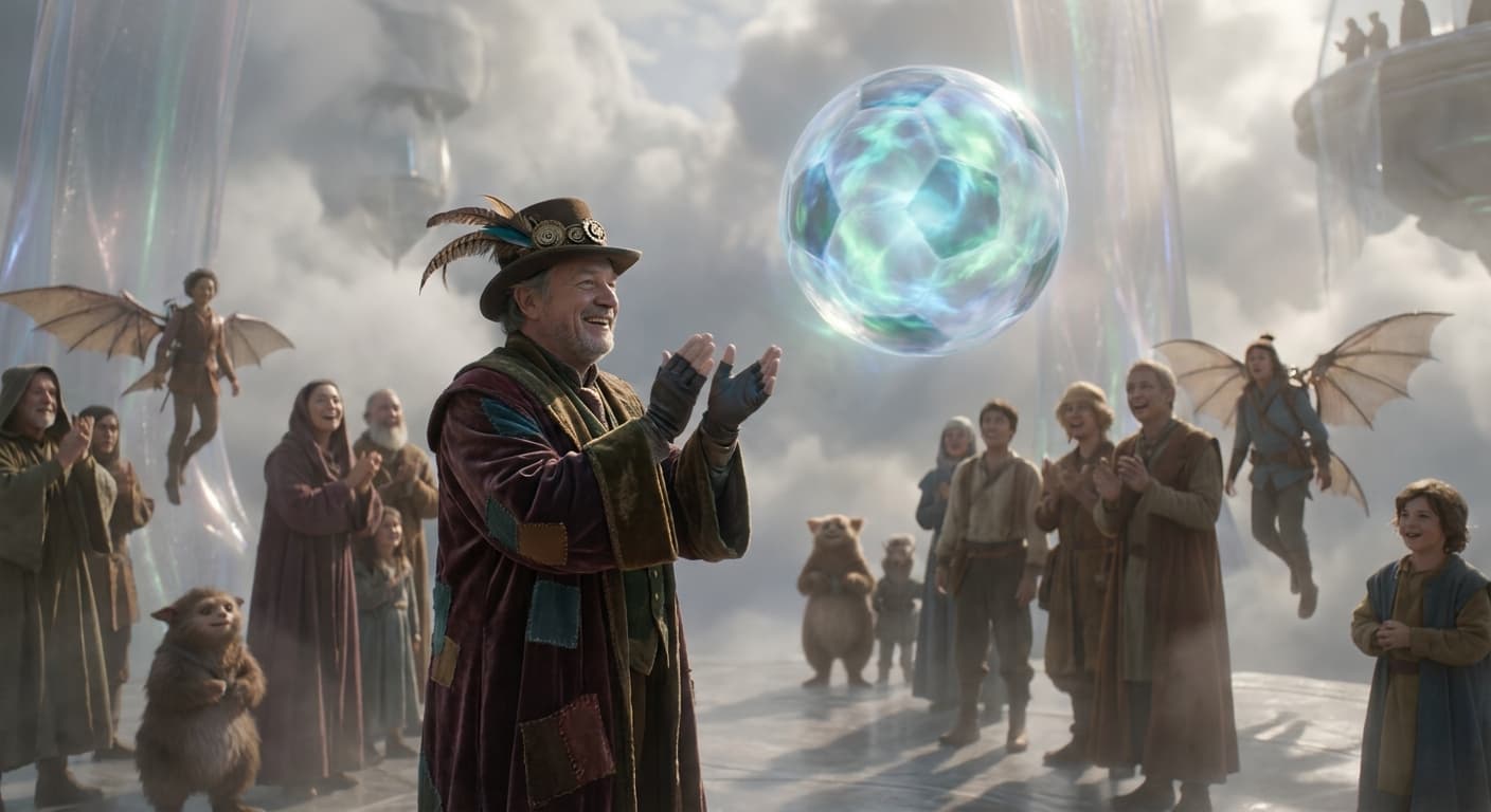 Sen. Zuz Celebrates Wizard's Soccer Sorcery