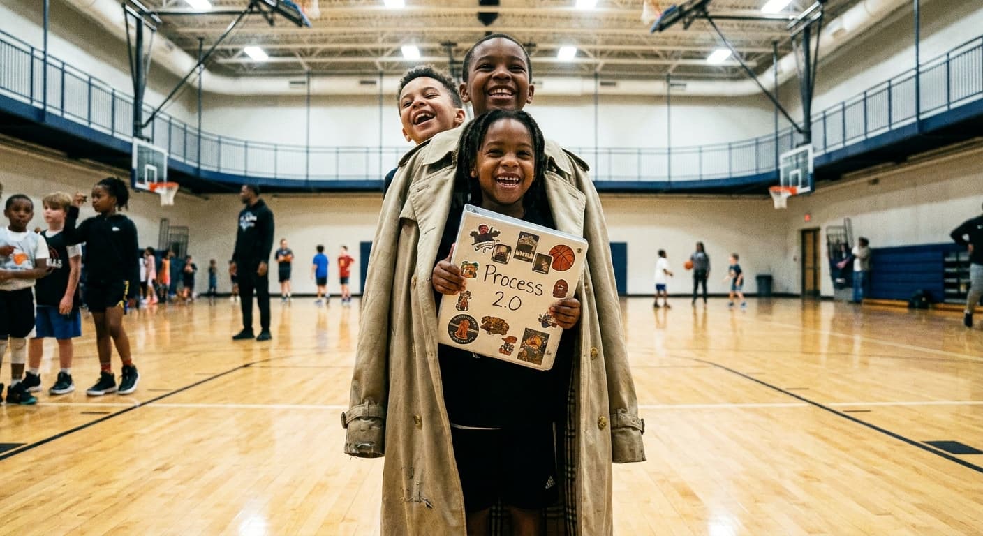 Sixers Announce New Head of Basketball Operations: Three Children in a Trench Coat