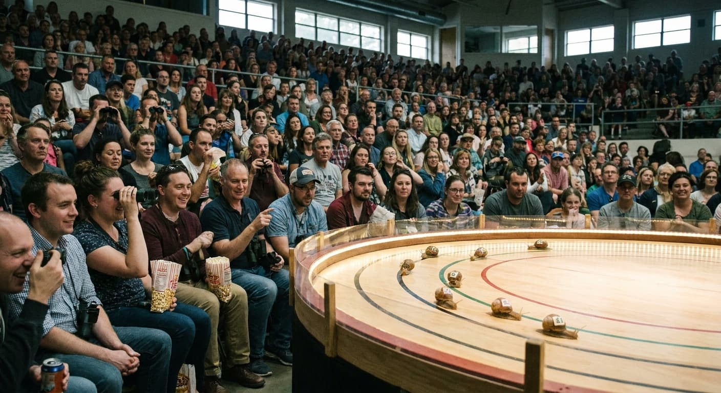Snail Racing: China's Surging Spectator Sport for the Patient Elite