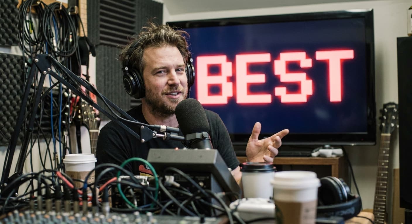 Sports Podcaster Declares Quarterback 'The Best,' Offers No Further Commentary