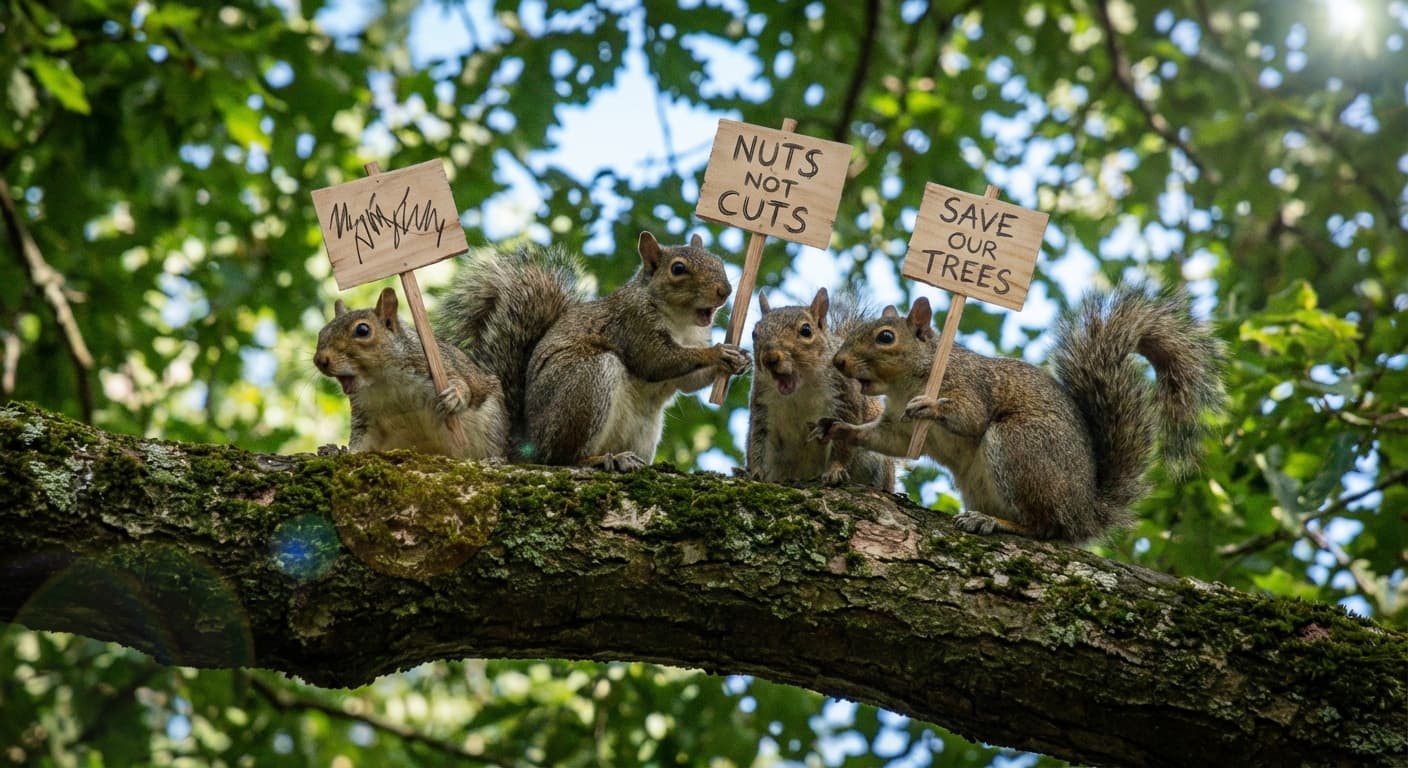 Squirrels Declare State of Emergency Over Voting Rights