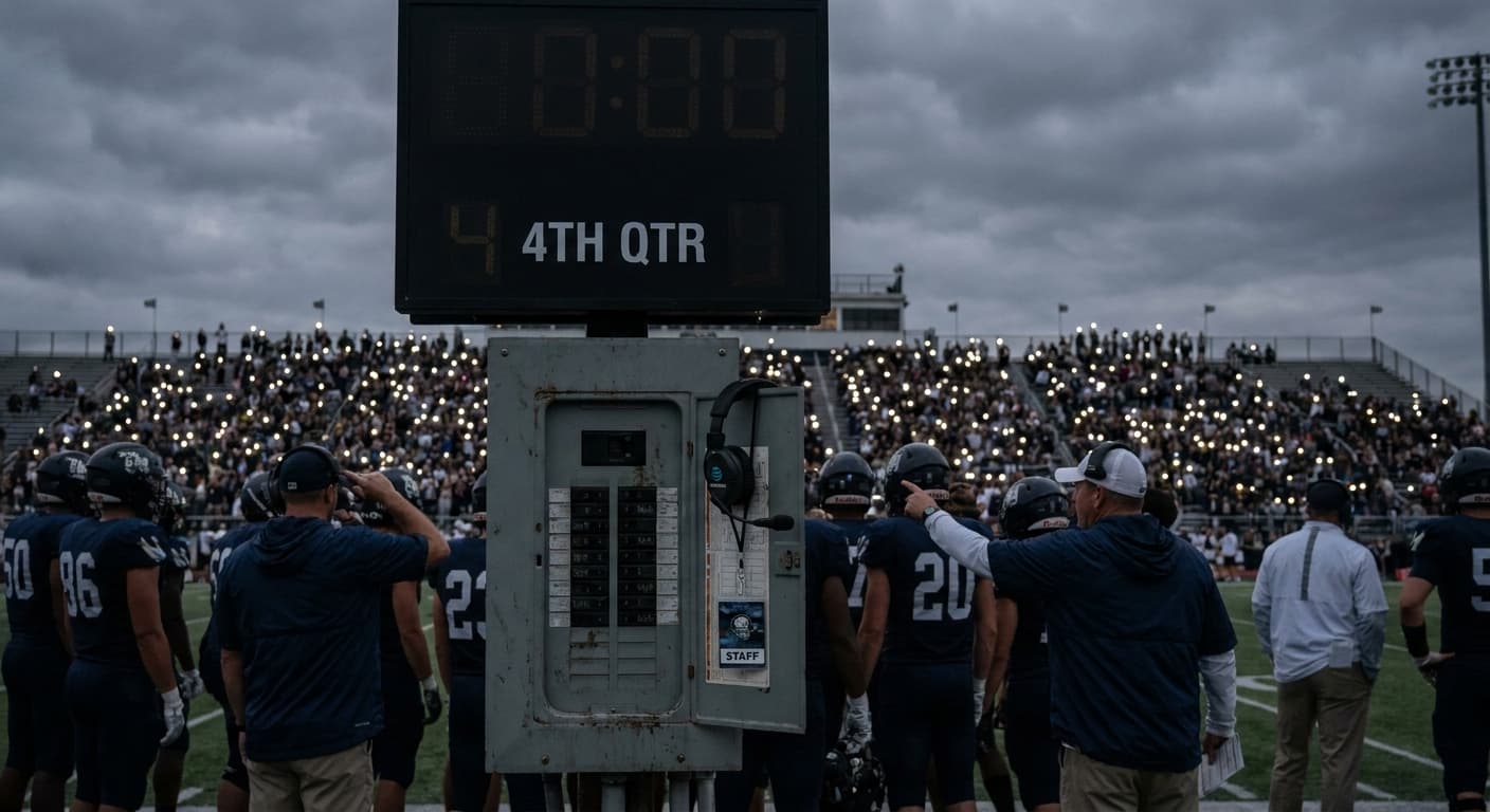 Stadium Power Outage Awarded Contract as Defensive Coordinator