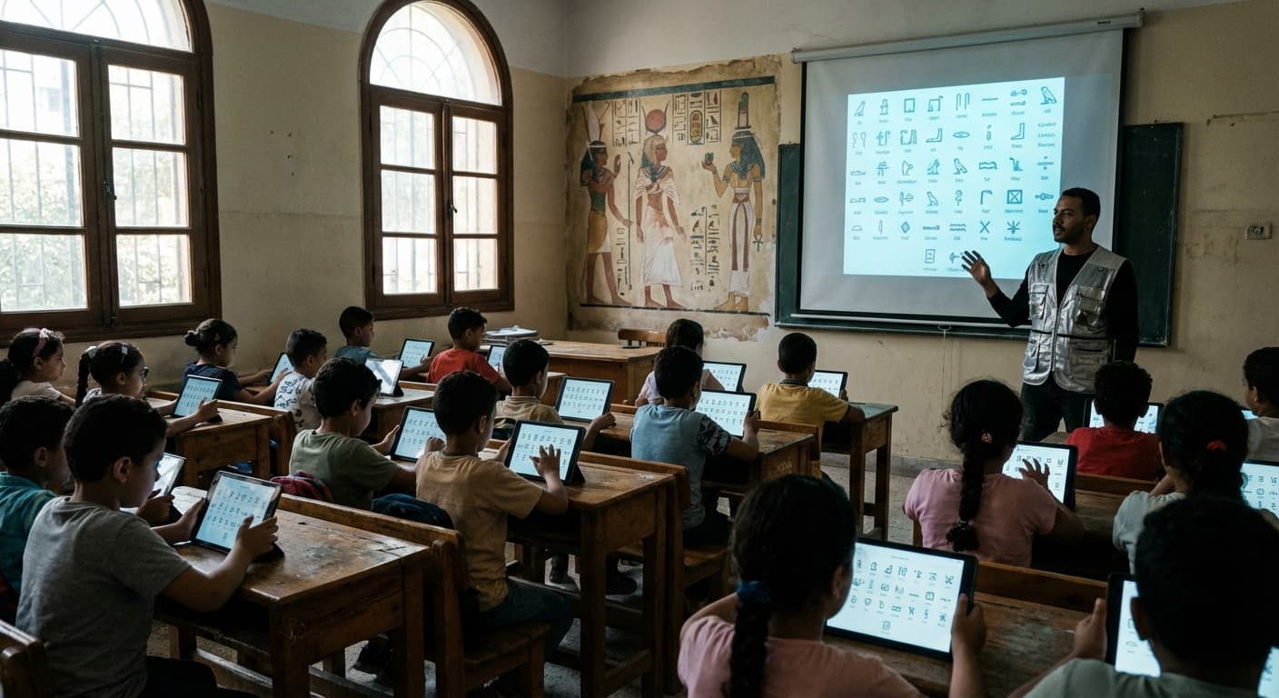 Tech Gurus Advise Children to Master Hieroglyphics for AI-Dominated Future