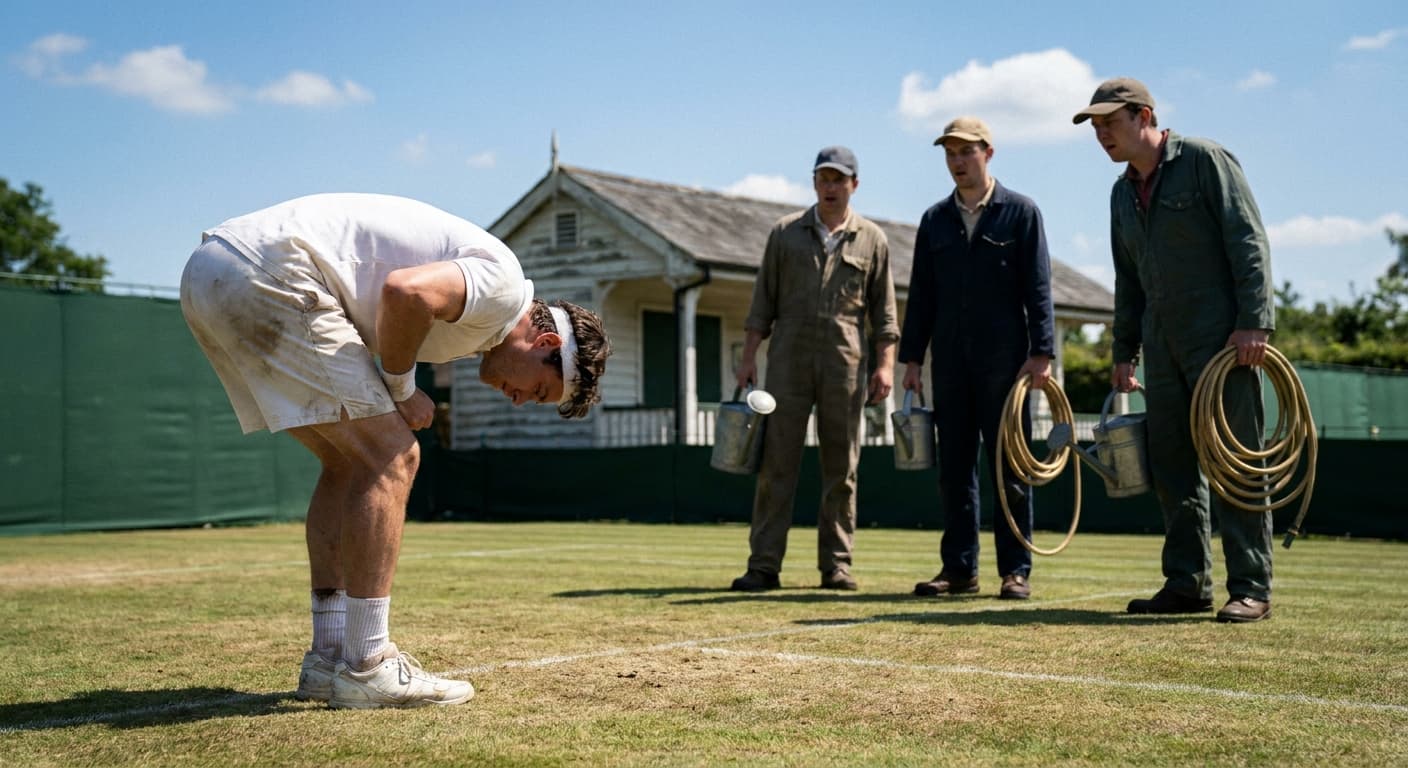 Tennis Star Mistaken for Rare Wimbledon Shrub, Grounds Crew Intrigued