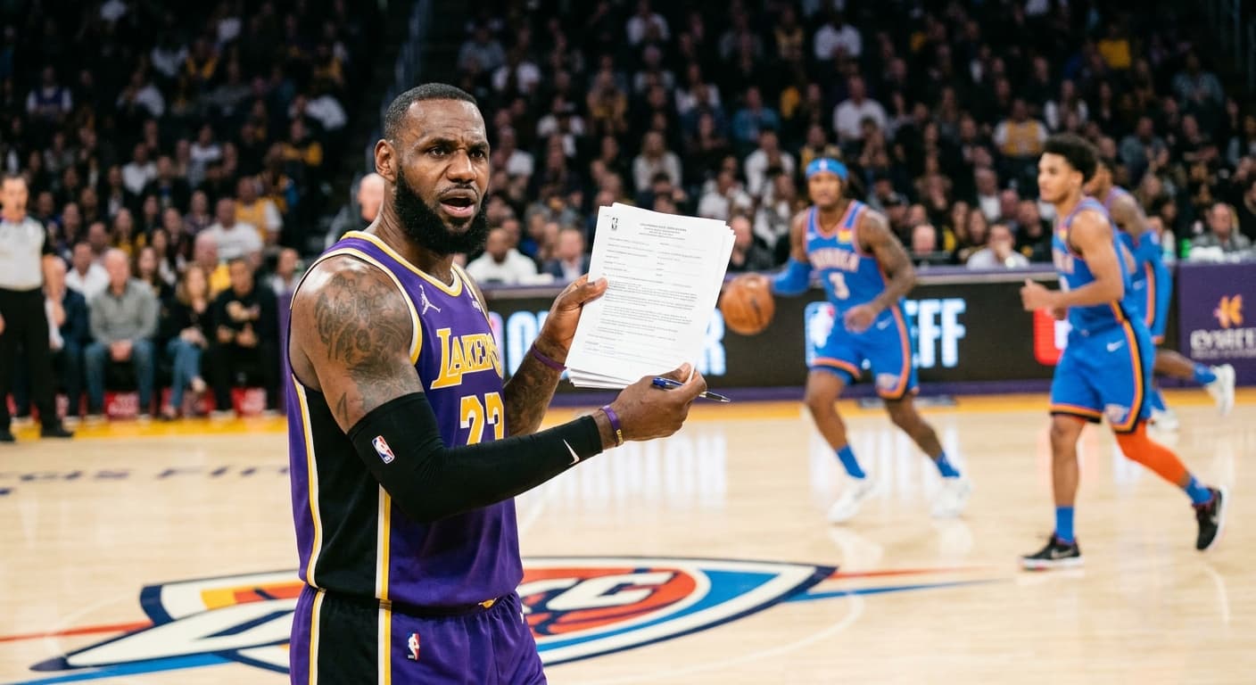 Thunder's Overwhelming Basketball Skills Prompt LeBron to Seek Legal Action