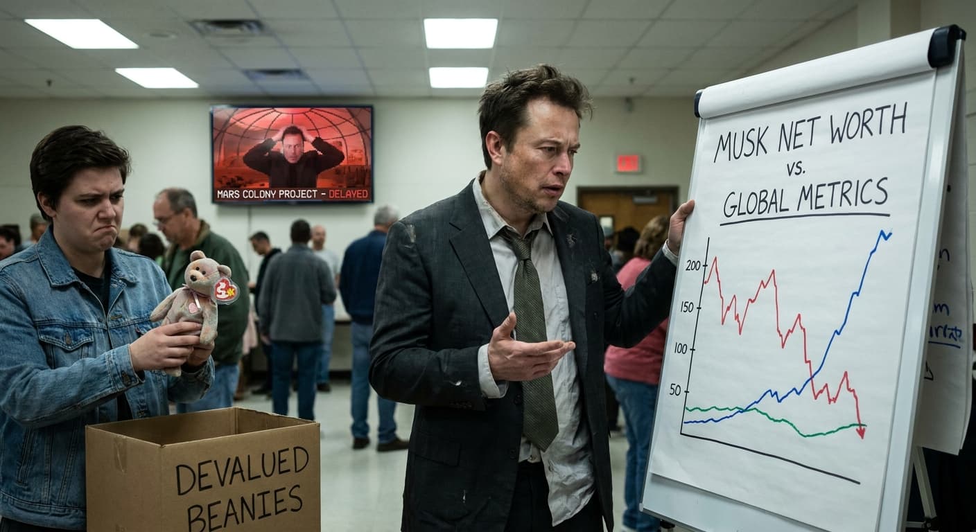 Top 10 Things Now Officially Worth Less Than Elon Musk’s Net Worth