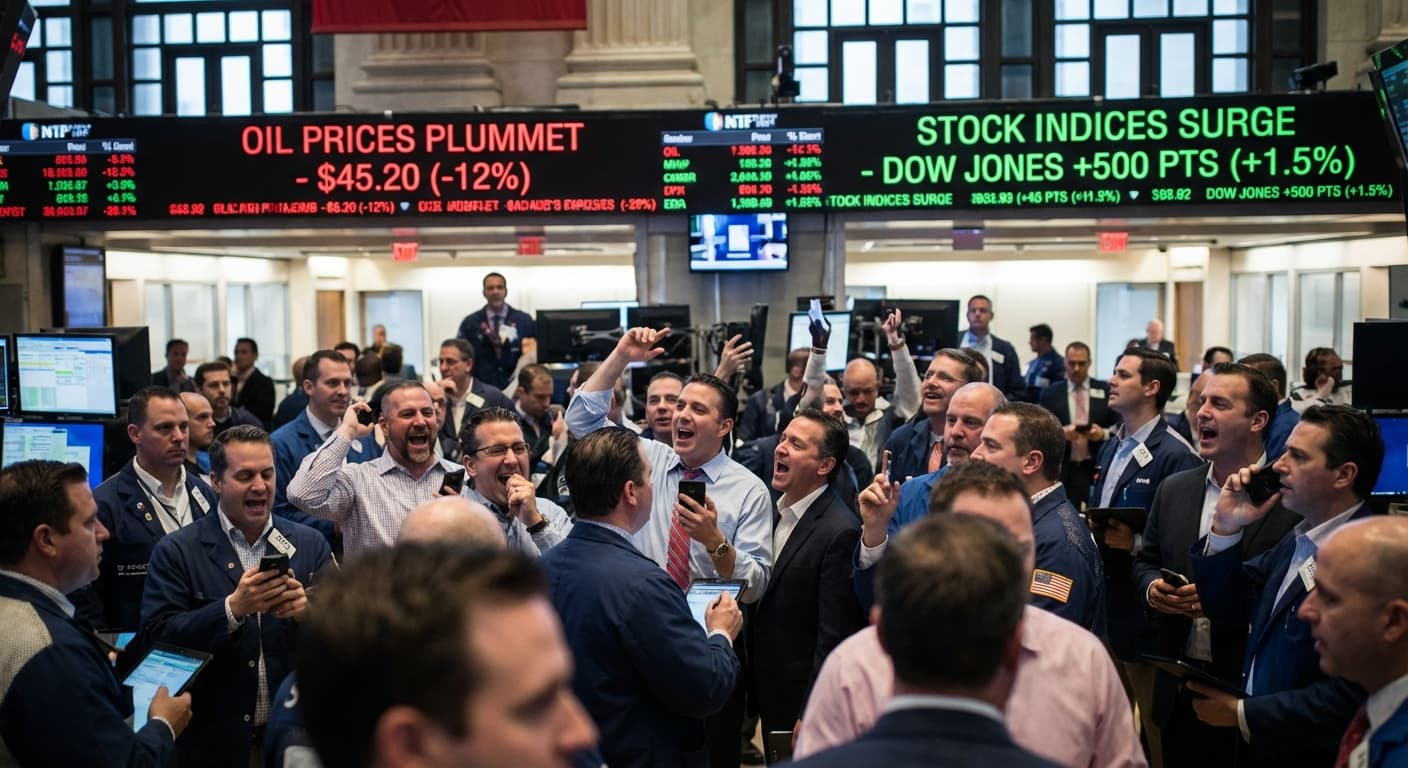 Trump Declares Two-Week Truce with Iran; Markets Unsure Which Panic Dance to Do