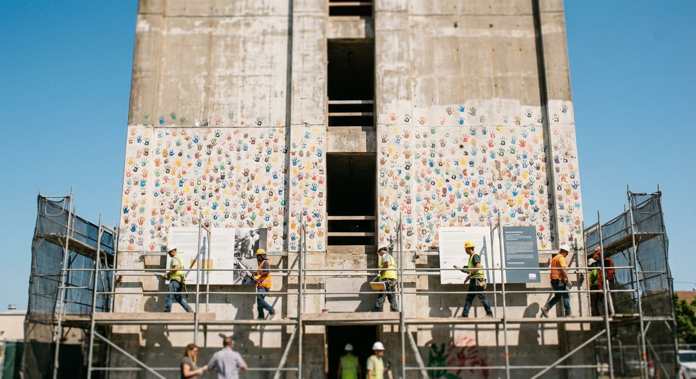 UK Government Unveils Plans for Grenfell Tower 'Handprint Museum'
