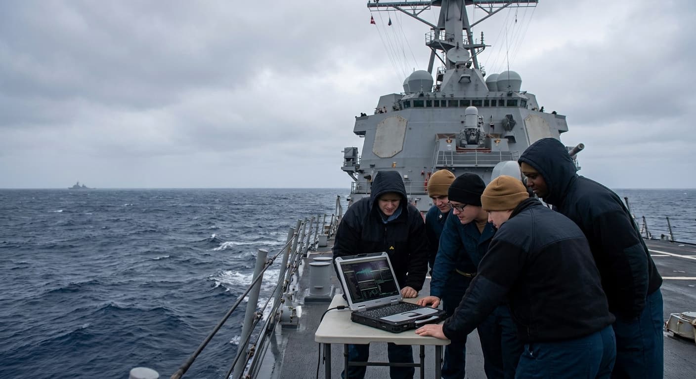 U.S. Navy Enlists AI Firm Domino for Sea Mine Countermeasures, Pizza Excluded