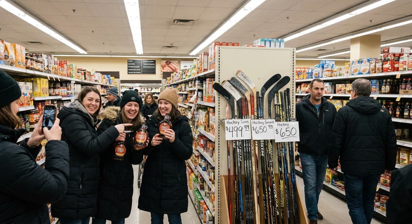 U.S. Patriots Embrace Tariffs, Vow to Boycott Maple Syrup They Never Wanted