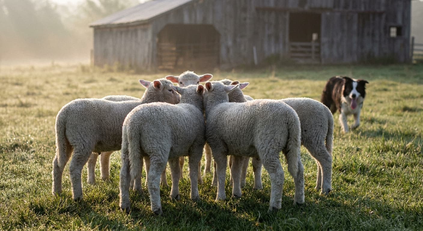 Vermont Ewe Births Sextuplets; Lambs Quickly Unionize for Woolfare