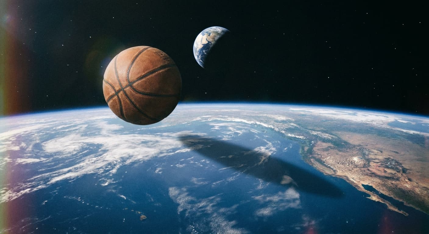 Victor Wembanyama's Block Secures Basketball a Spot in Geosynchronous Orbit