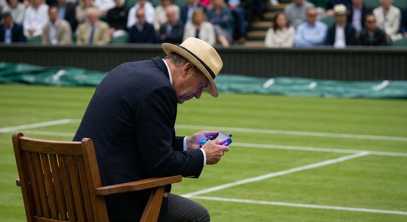 Wimbledon Expands 'Quiet Please' Rule: Spectators Ejected for Thinking Too Loudly
