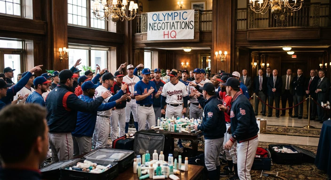 World Peace Hangs in Balance as MLB Olympic Negotiations Pivot on Mini-Shampoos