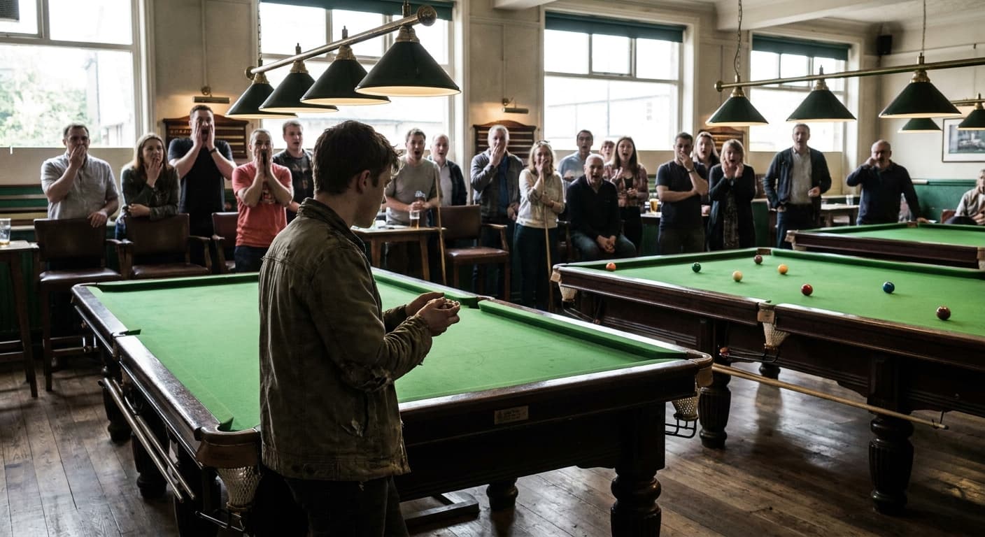 Wu Triumphs with All-Red Table Strategy, Billiards World Stunned