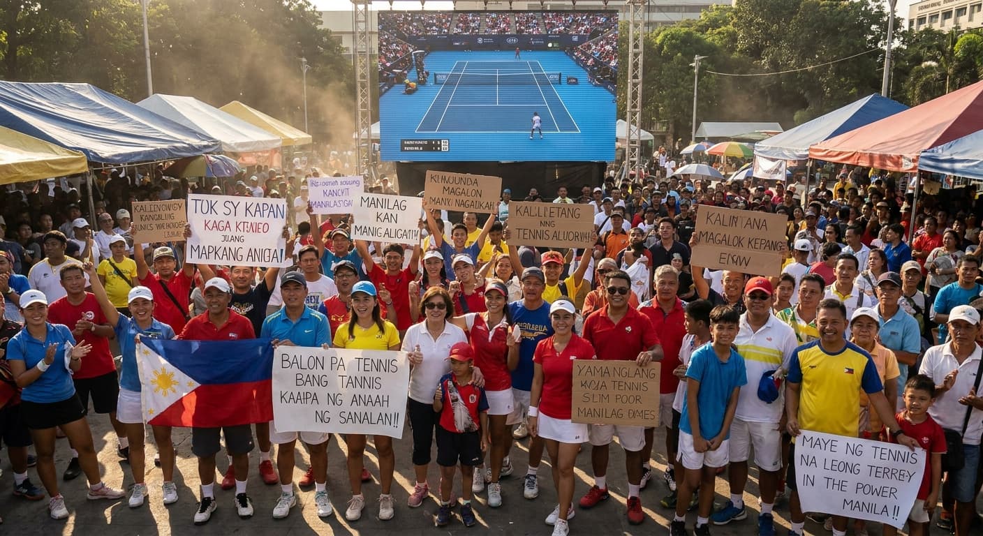 Young Tennis Phenomenon Causes National Overhaul in Philippines