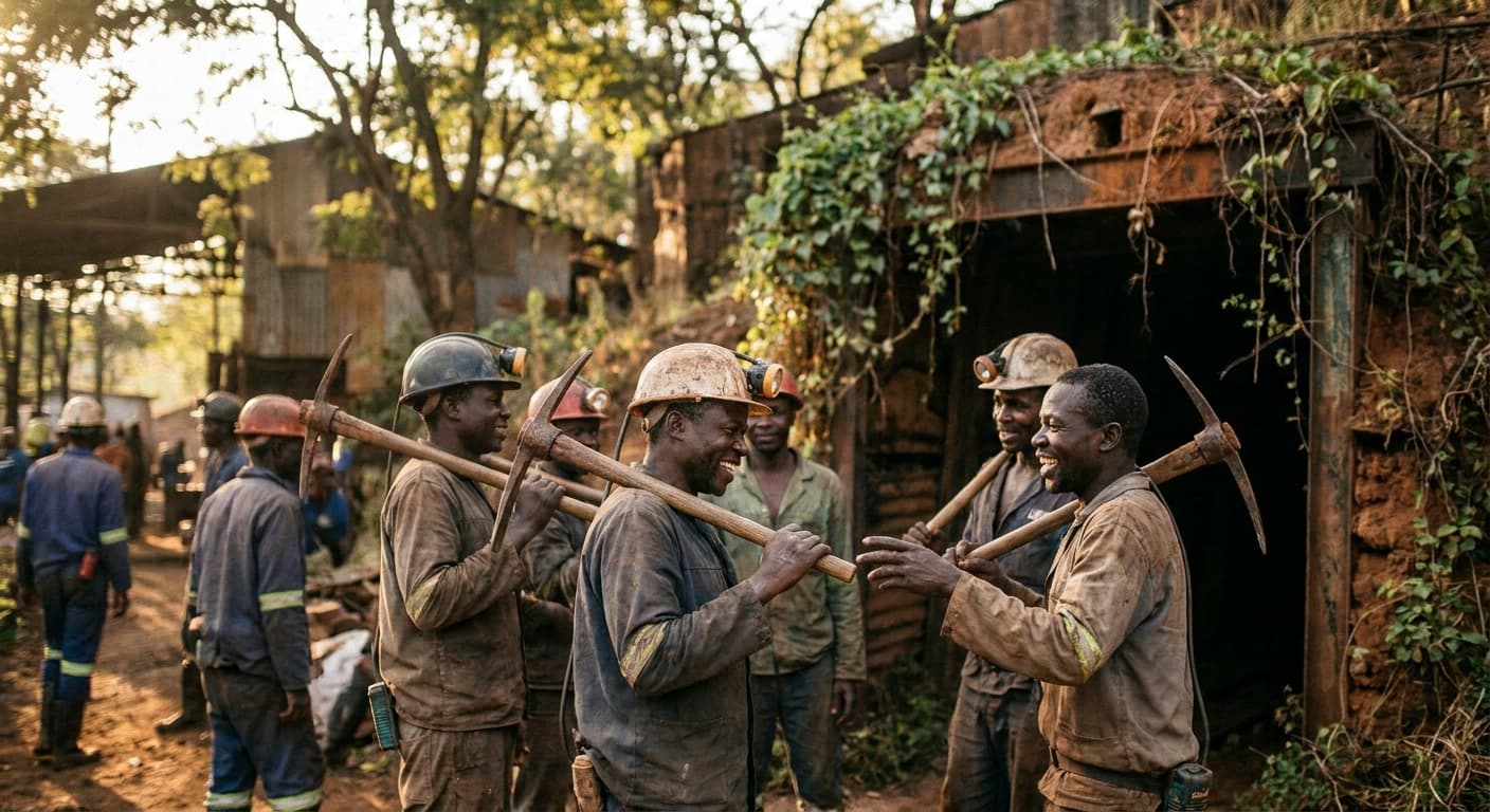 Zambia's Luanshya Copper Mine Awakens from 20-Year Nap, Claims It Just Needed a Breather